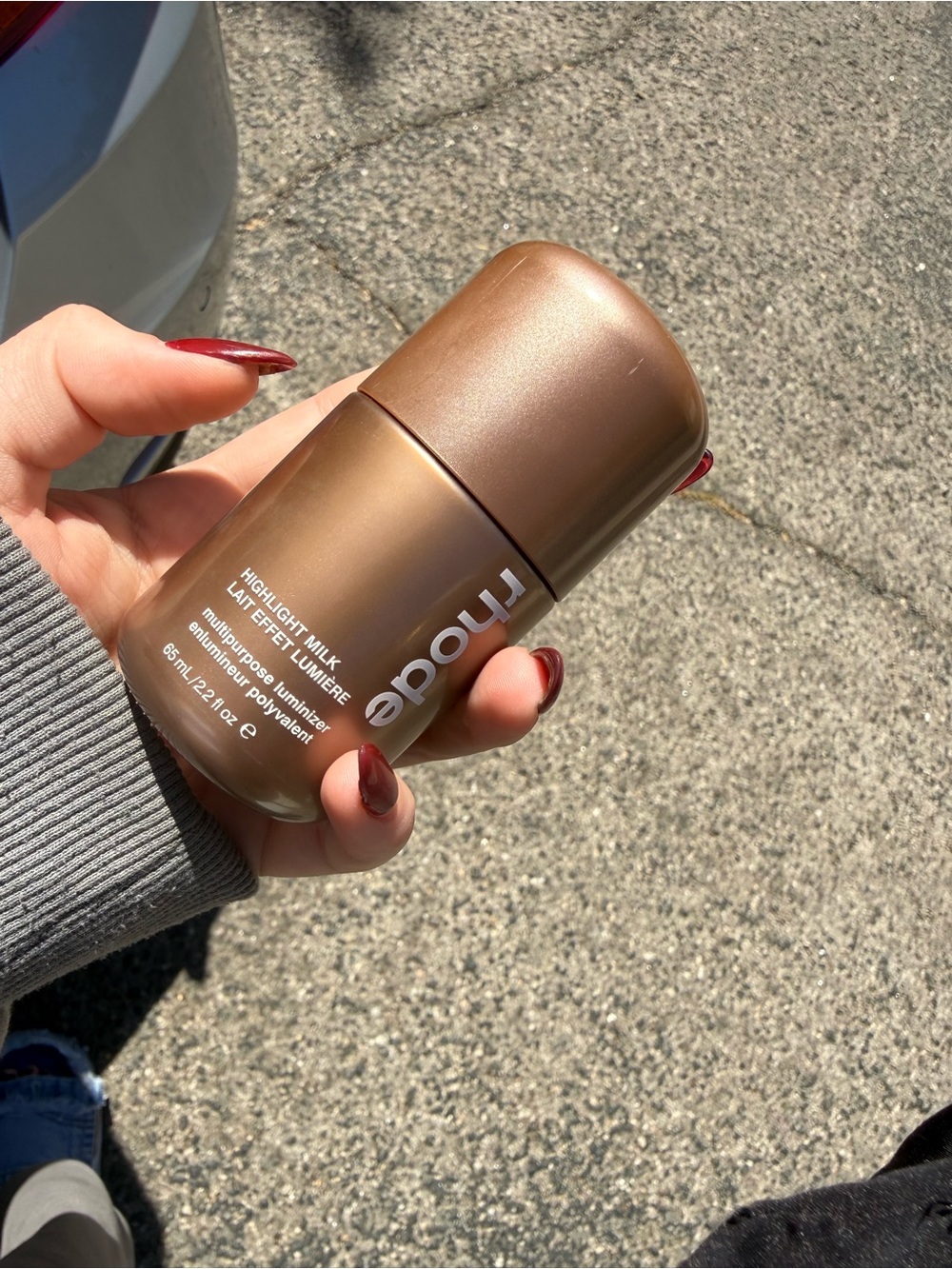 RHODE Highlight the Milk Liquid Highlighter - Bronze Shimmer